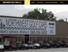 Tablet Screenshot of northwestgolfcars.net